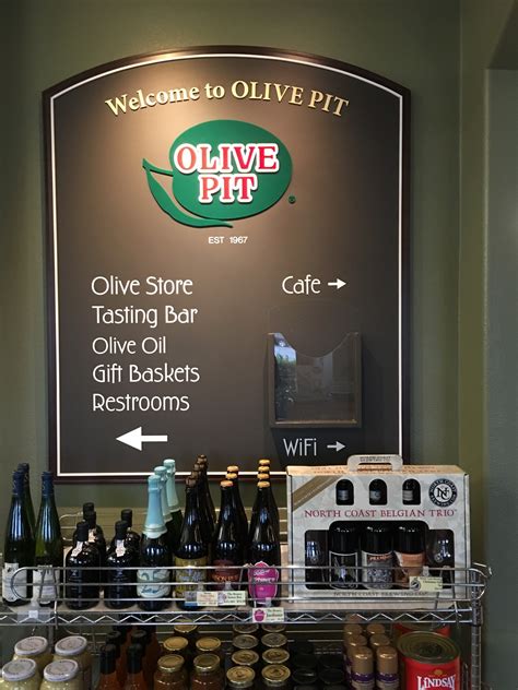 The olive pit - Location and Contact. 2445 E Imperial Hwy. Brea, CA 92821. (714) 529-3200. Website. Neighborhood: Brea. Bookmark Update Menus Edit Info Read Reviews Write Review. 